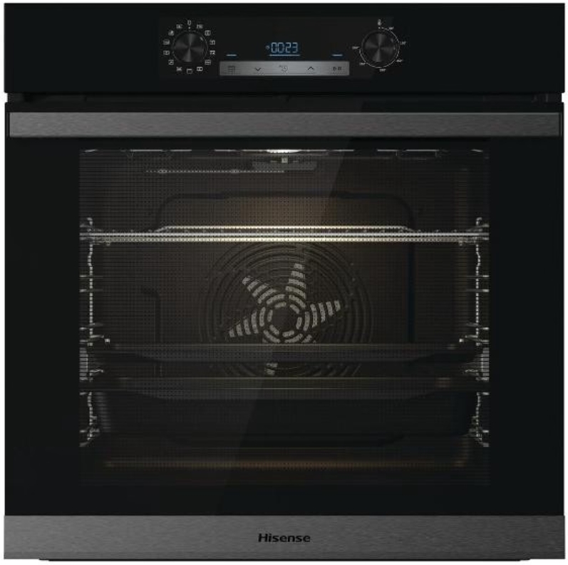 Встраиваемый духовой шкаф Hisense BSA65226AB / 77 л. / A / Черный photo 1