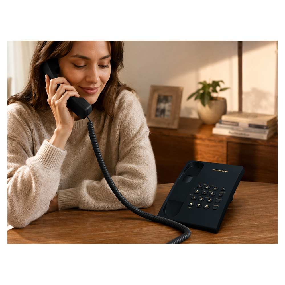 Cтационарный телефон Panasonic KX-TS2350UAB photo 6