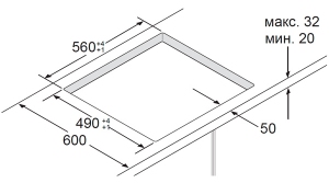 Встраиваемая индукционная панель Samsung NZ64F3NM1AB thumbnav 4