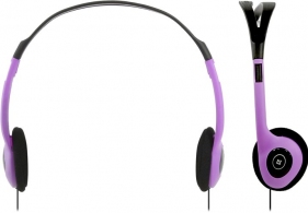 Наушники с микрофоном Defender Aura HN-001 Lilac thumbnav 1