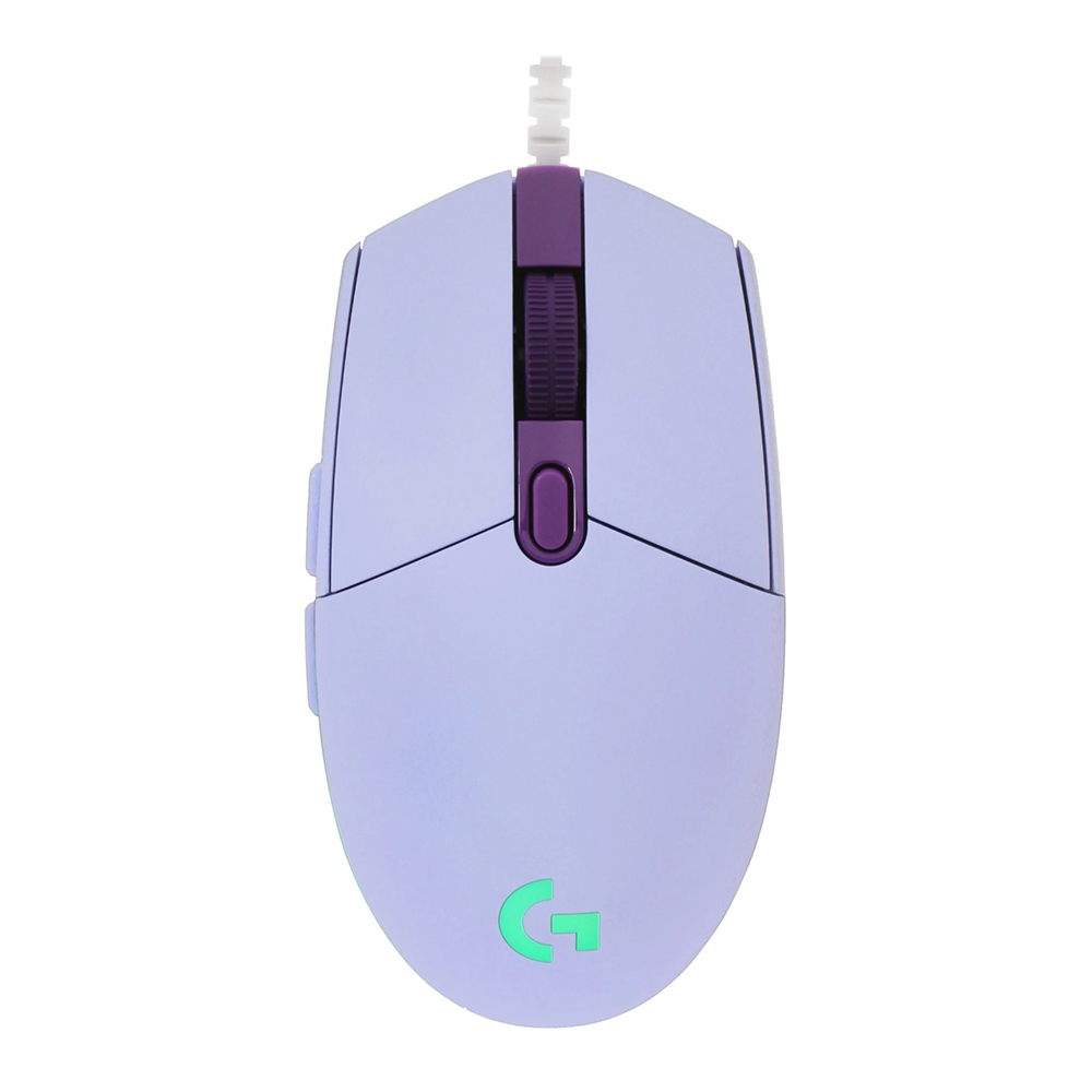 Mouse Logitech G102 Lightsync Lilac Lilac / Optic / Lilac photo 1 Mouse Logitech G102 Lightsync Lilac Lilac / Optic / Lilac photo 1
