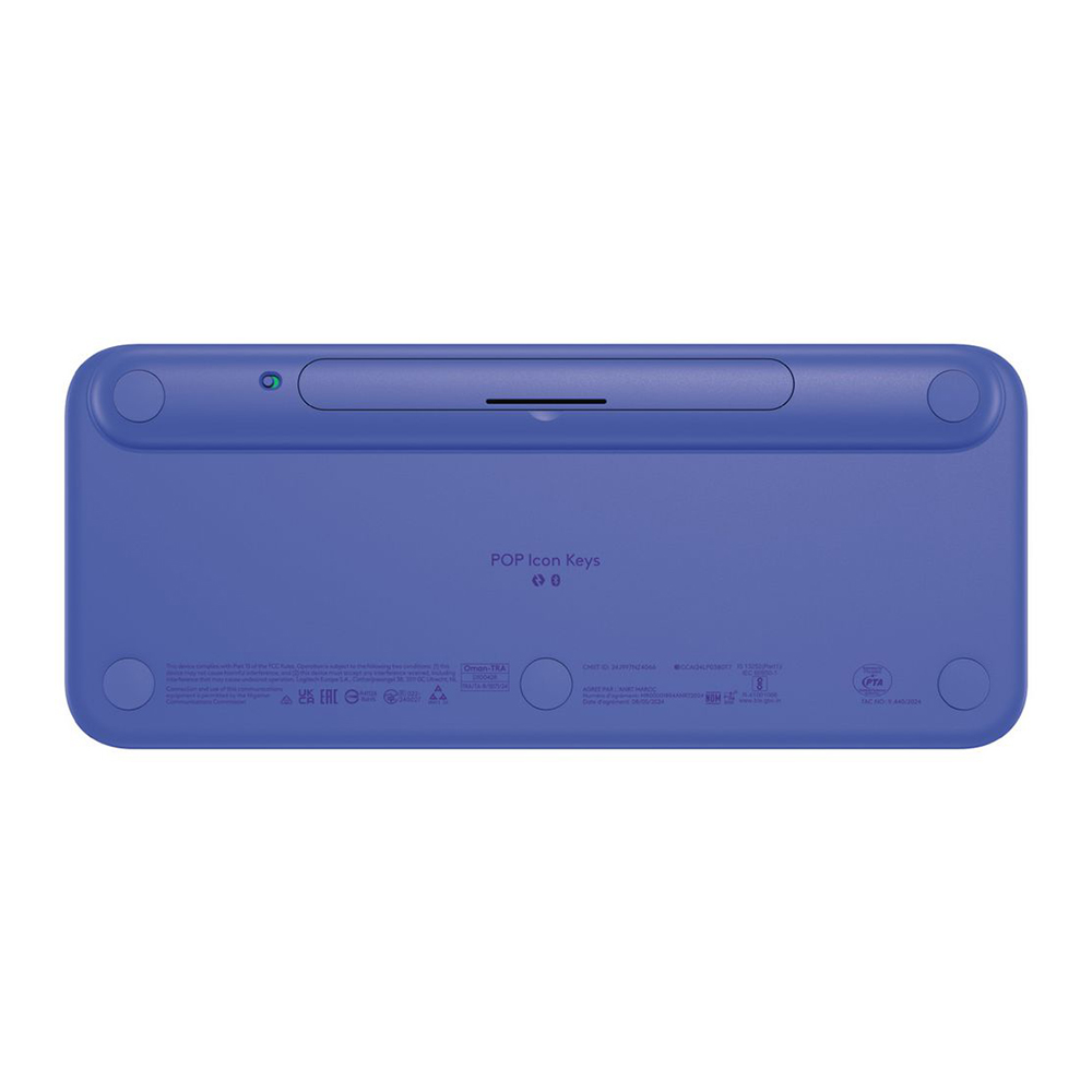 Клавиатура + мышь беспроводная Logitech POP ICON COMBO LILAC (920-013078) / Мембранная photo 3