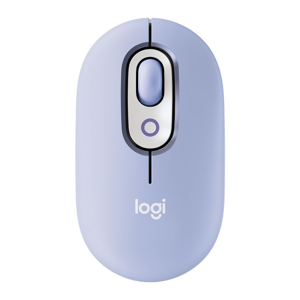 Клавиатура + мышь беспроводная Logitech POP ICON COMBO LILAC (920-013078) / Мембранная photo 5