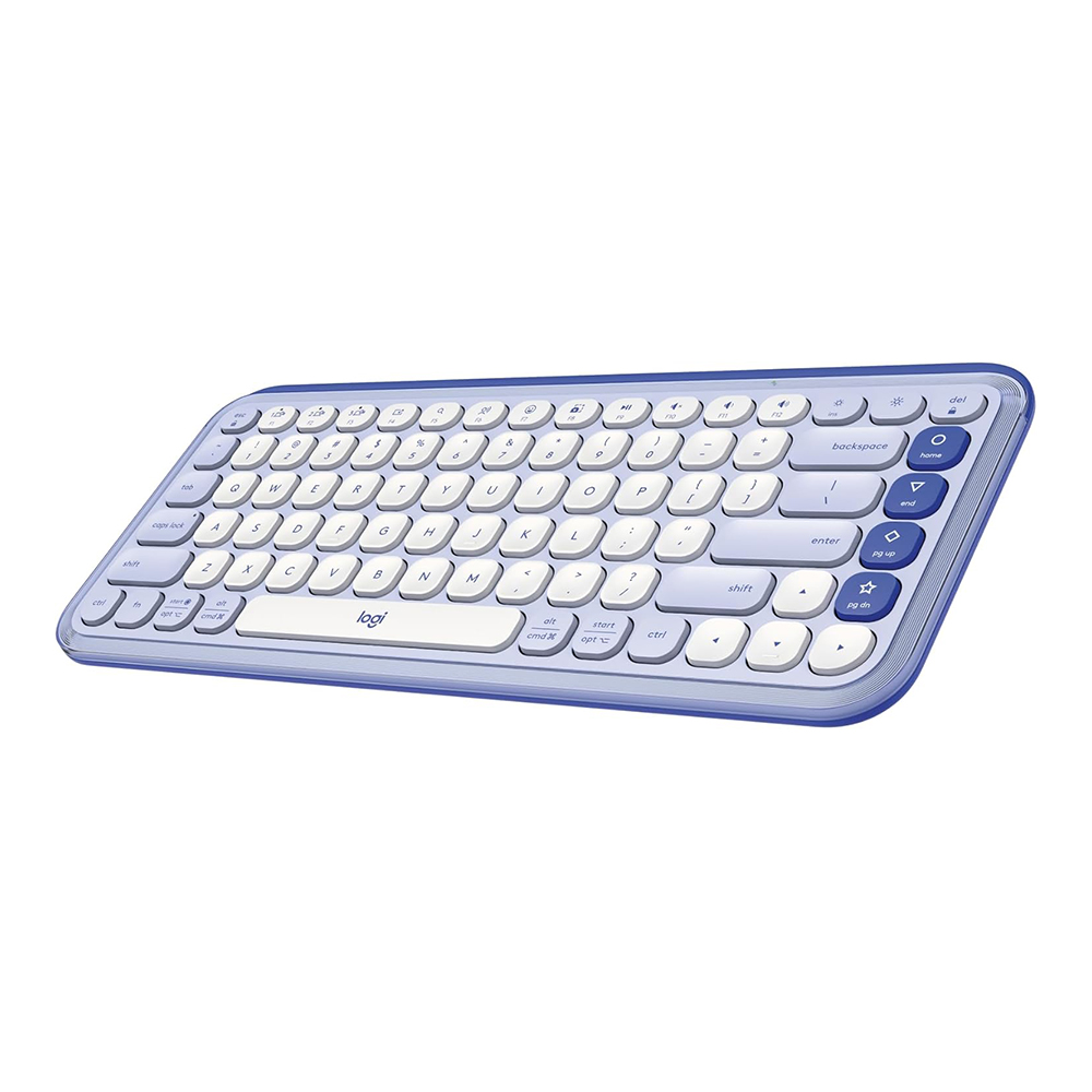 Клавиатура беспроводная Logitech POP ICON KEYS LILAC (920-013074) / Мембранная photo 4