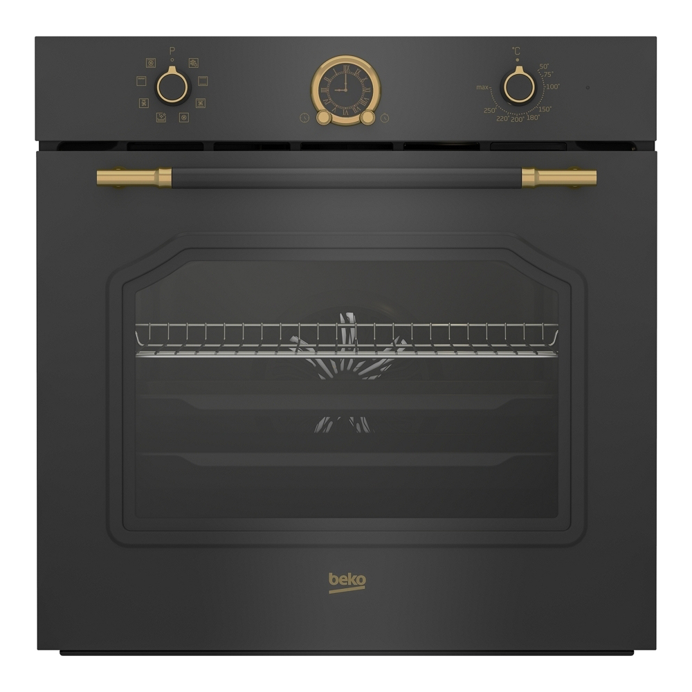 Встраиваемый духовой шкаф Beko RBIM19200AD / 71 л. / A / Черный photo 1 Встраиваемый духовой шкаф Beko RBIM19200AD / 71 л. / A / Черный photo 1