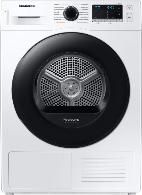 Сушильная машина Samsung DV90TA040AE, 9 кг, A Сушильная машина Samsung DV90TA040AE / 9 кг / A / Белый