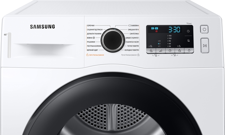 Сушильная машина Samsung DV90TA040AE / 9 кг / A / Белый photo 5