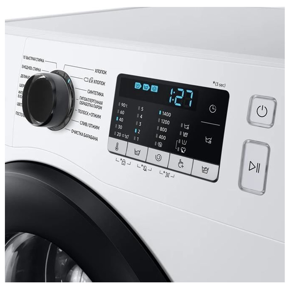 Стиральная машина Samsung WW90TA047AE/LP 9 кг / 1400 об/мин / A / Белый photo 5