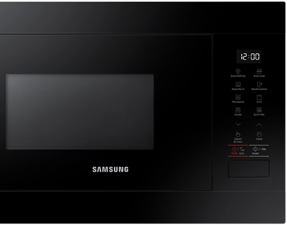 Встраиваемая микроволновая печь Samsung MG22M8254AK, 22 л, 1300 Вт, 1100 Вт, Черный