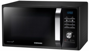 Микроволновая печь соло Samsung MS23F301TAK/OL, 23 л, 800 Вт, Черный