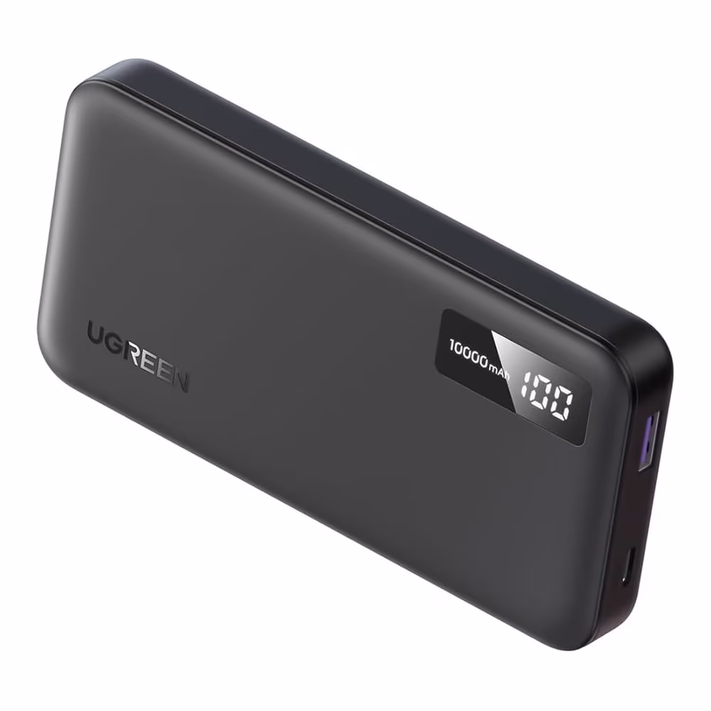 Внешний аккумулятор Ugreen 10000mAh 20W Digital Display Black 
