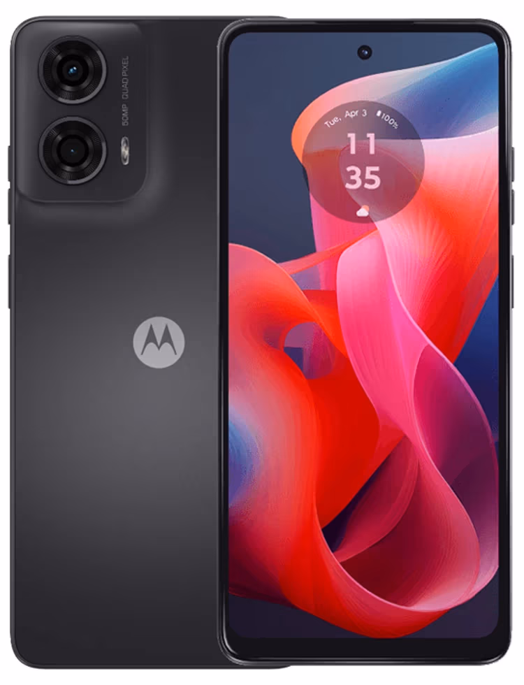 Smartphone Motorola Moto G24 4/128Gb Matte Charcoal 