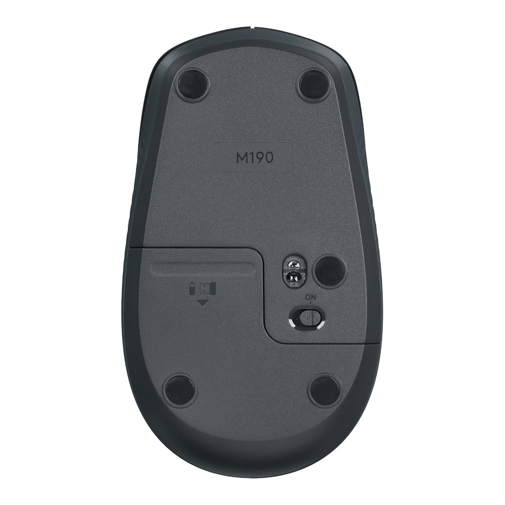 Беспроводная мышь Logitech M190 Black / Оптическая / Black photo 2