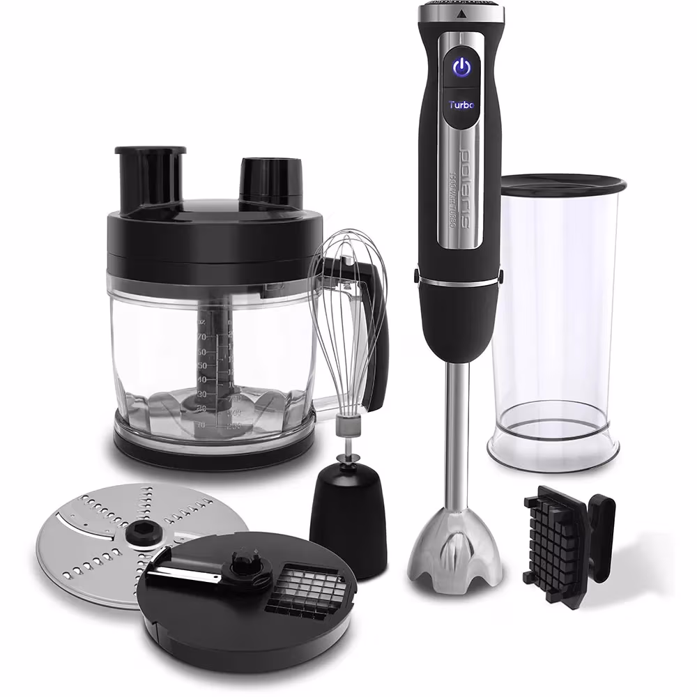 Blender Polaris PHB1590AL, 600 ml, 1500 W, 30 trepte viteza, Negru 