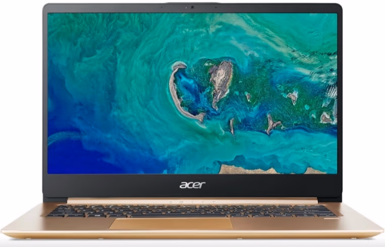 Ноутбук Acer Swift 1 Luxury Gold, Pentium Silver, 4 ГБ ГБ, Linux, Золотисто-розовый 