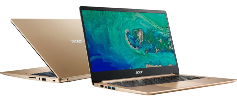 Ноутбук Acer Ультрабук Swift 1 Swift 1 Luxury Gold 15.6” / 4 ГБ / 128 ГБ / Pentium Silver / UHD Graphics / Золотисто-розовый photo 2
