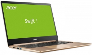 Ноутбук Acer Swift 1 Luxury Gold, Pentium Silver, 4 ГБ ГБ, Linux, Золотисто-розовый thumbnav 4