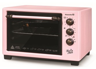 Cuptor electric Hausberg HB-9055 cream, 25 l, 1420 W, Bej photo 