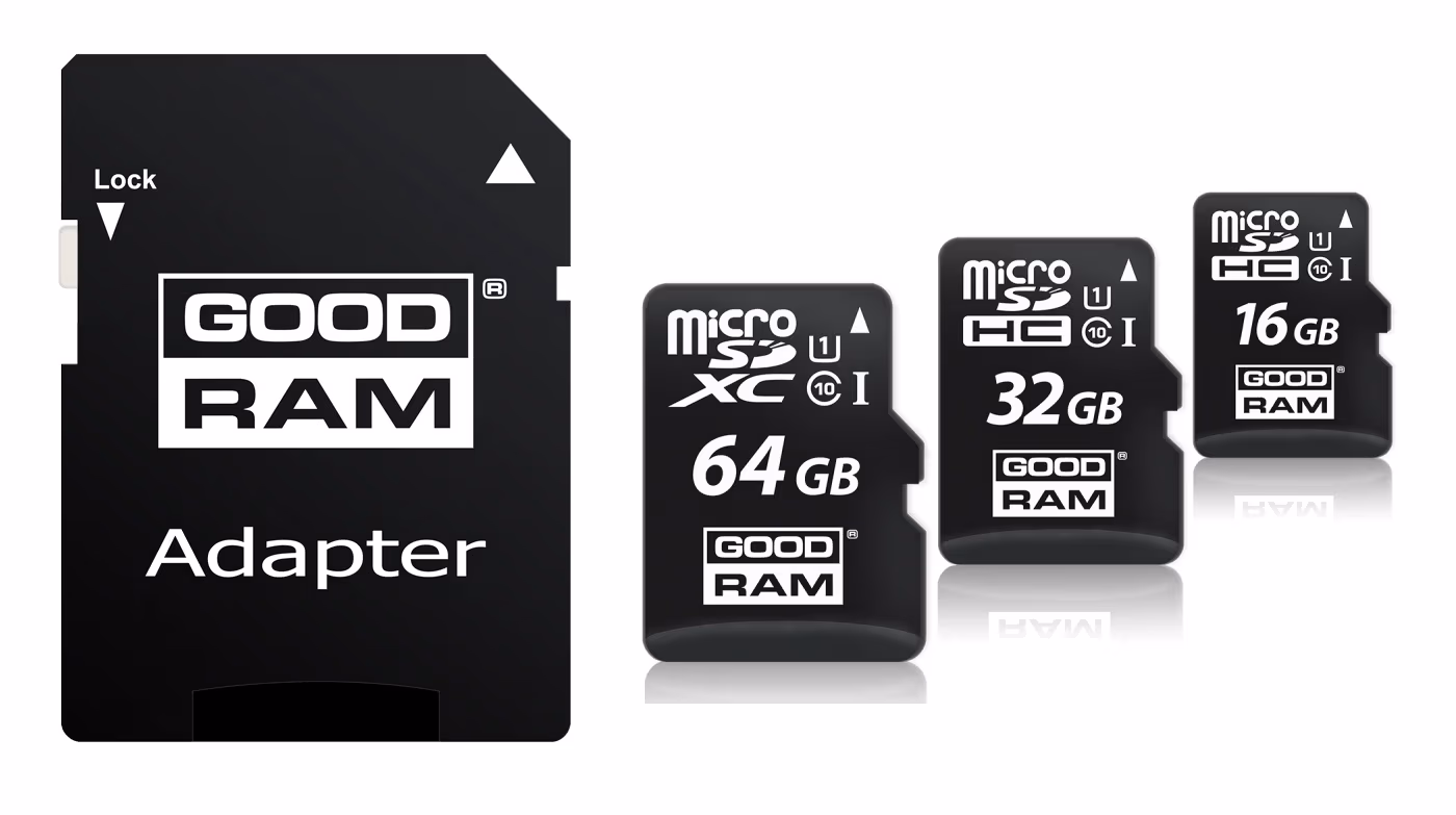 Card de memorie MicroSD+SD adapter GoodRam 32Gb class 10 UHS I (M1AA-0320R11) 