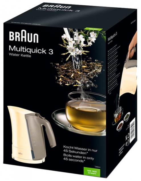 Fierbator de apa electric Braun WK300Cream photo 3