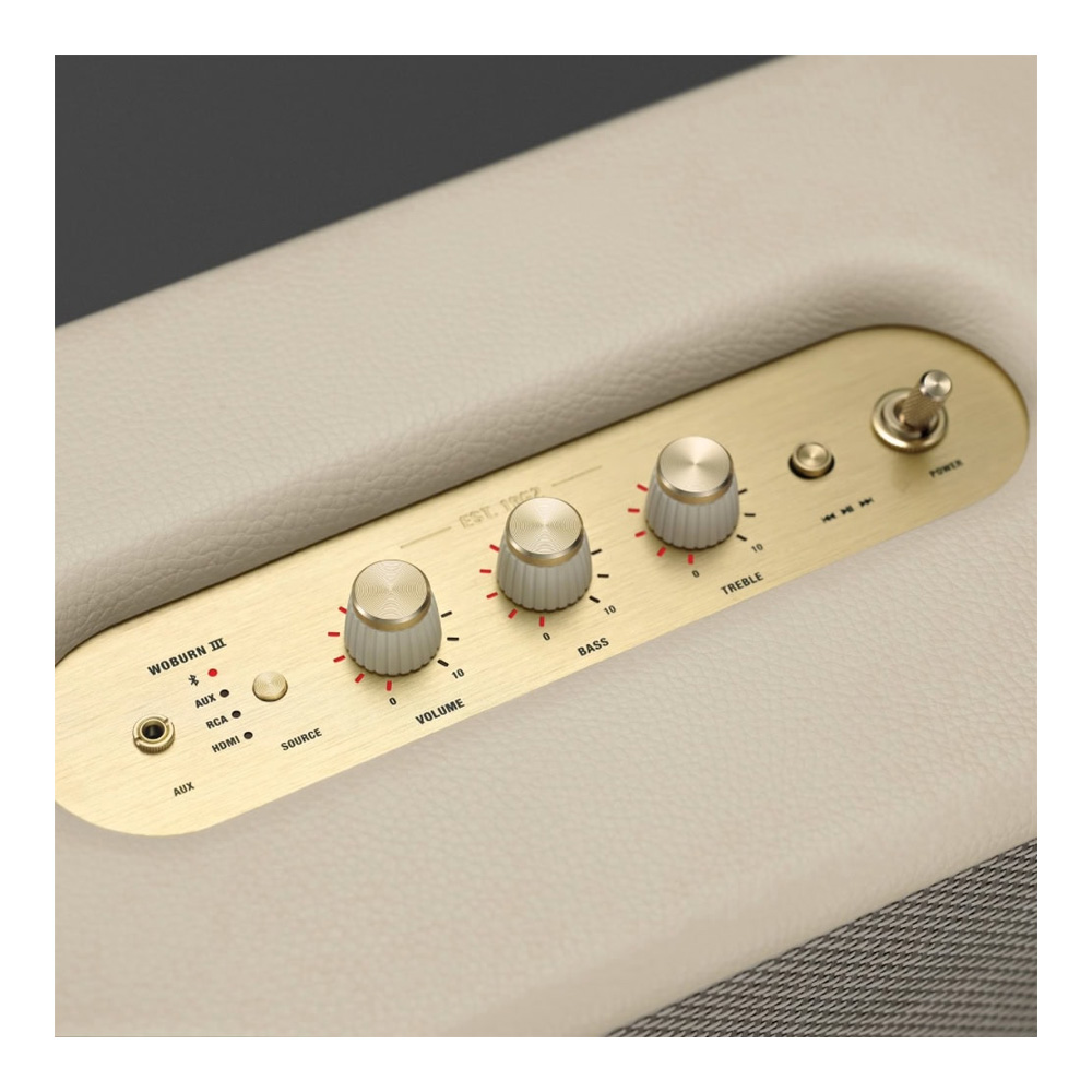 Портативная колонка Marshall Woburn III Cream (28884) Бежевый photo 4