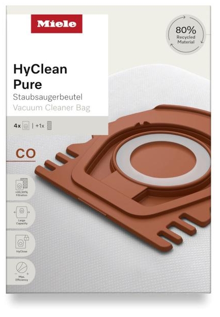 Мешки для пылесоса Miele CO HyClean Pure, 12557080, Германия photo 1