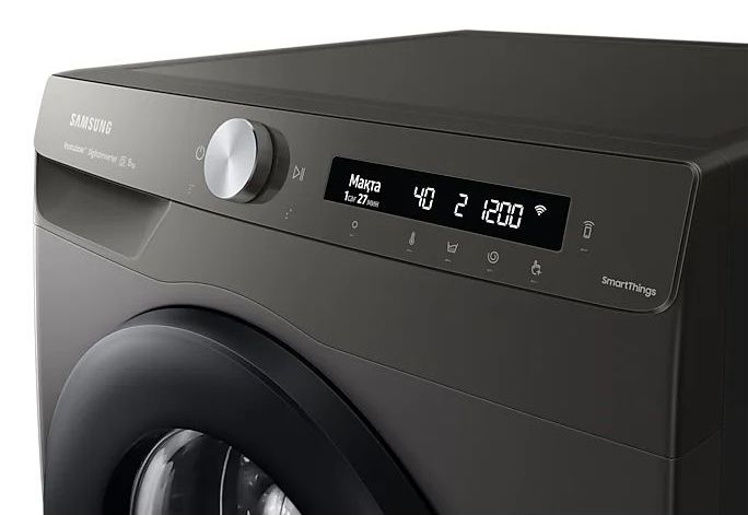 Стиральная машина Samsung WW80A6S24AN 8 кг / 1200 об/мин / A+++ / Черный photo 5