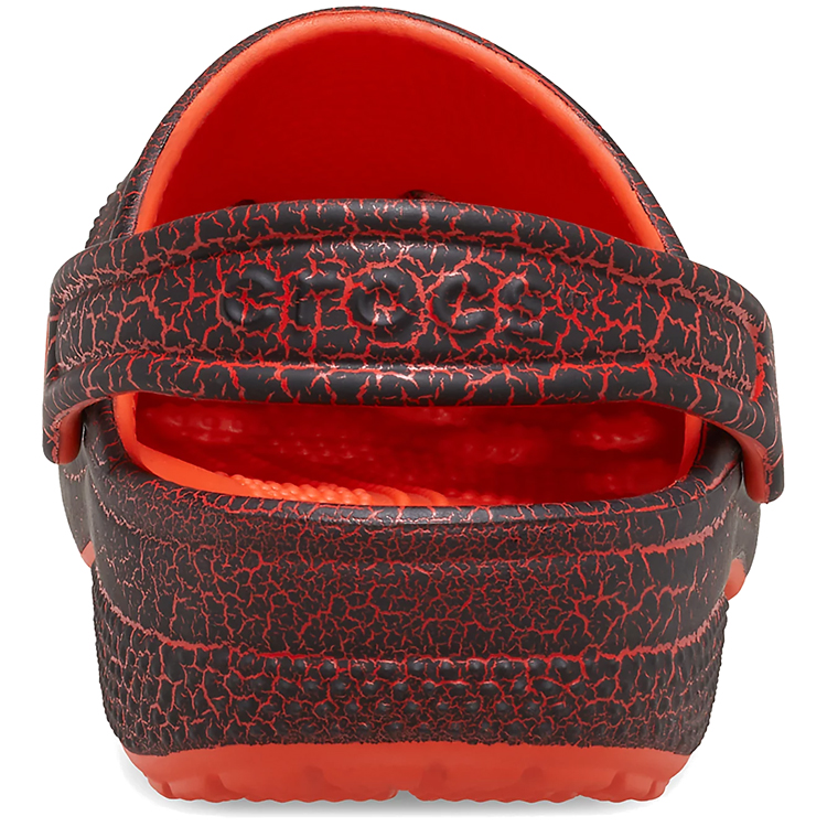 Slapi Crocs Classic Crackle Clog K pt Barbati / 28-29 / Rosu photo 4
