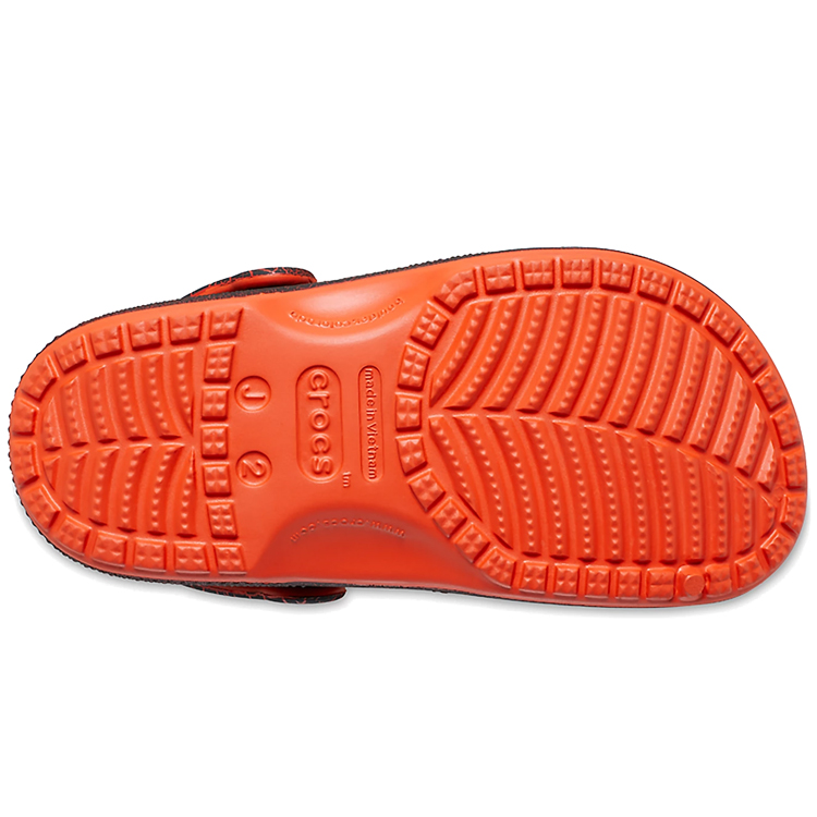 Slapi Crocs Classic Crackle Clog T pt Barbati / 27-28 / Rosu photo 4