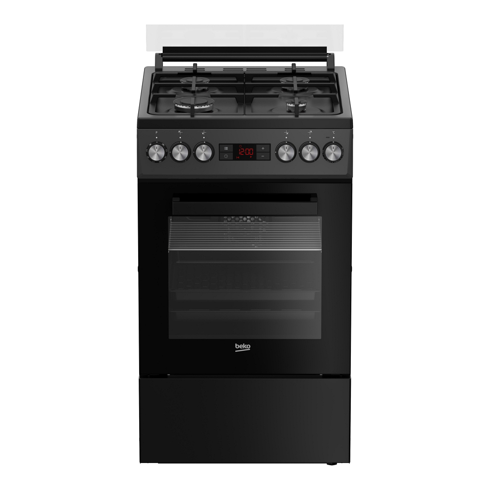 Газовая плита Beko FSM52330NAO / 4 конфорок / 50 см / Черный photo 1 Газовая плита Beko FSM52330NAO / 4 конфорок / 50 см / Черный photo 1