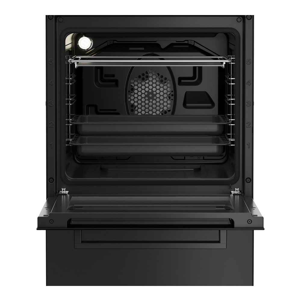 Газовая плита Beko FSM52330NAO / 4 конфорок / 50 см / Черный photo 3