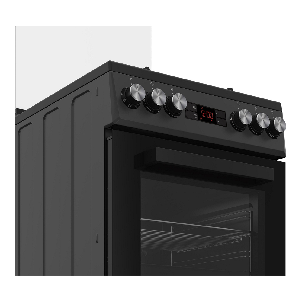 Газовая плита Beko FSM52330NAO / 4 конфорок / 50 см / Черный photo 4
