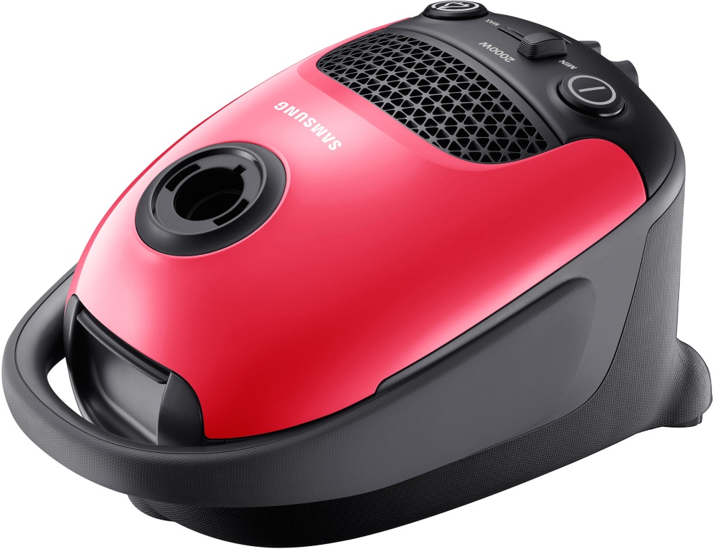 Aspirator cu sac Samsung VC20F30WNAR / 2000W / Rosu photo 1