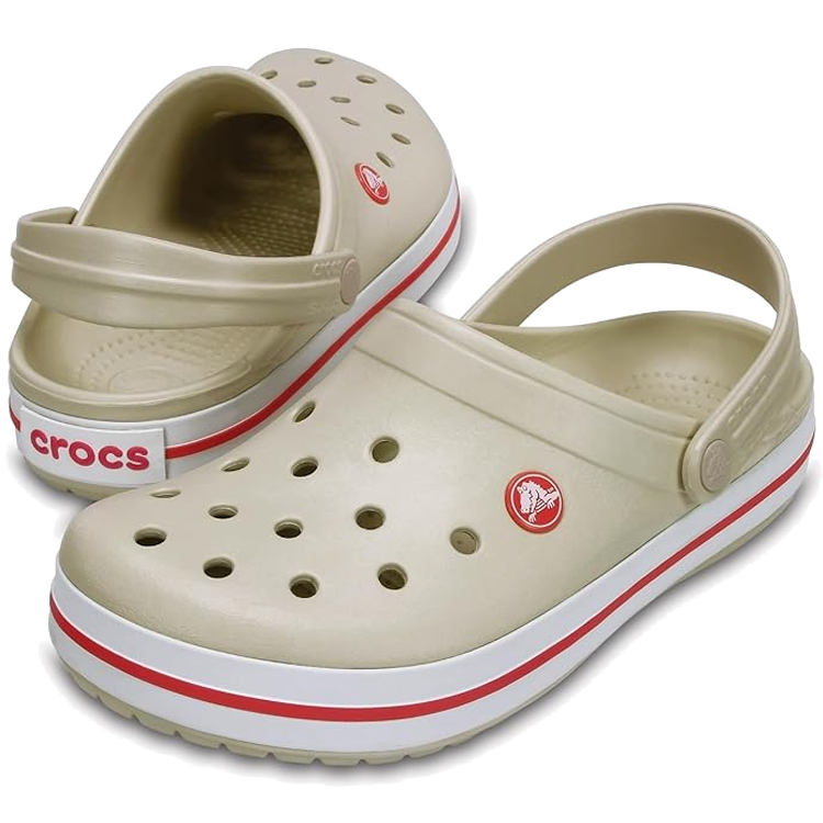 Шлепанцы Crocs Crocband / Женский / 38-39 / Бежевый photo 5