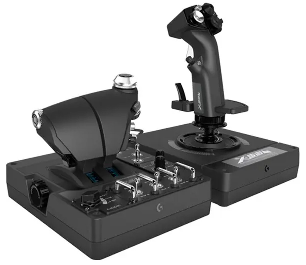 Джойстик Logitech G X56 (L945-00005) photo 1 Джойстик Logitech G X56 (L945-00005) photo 1