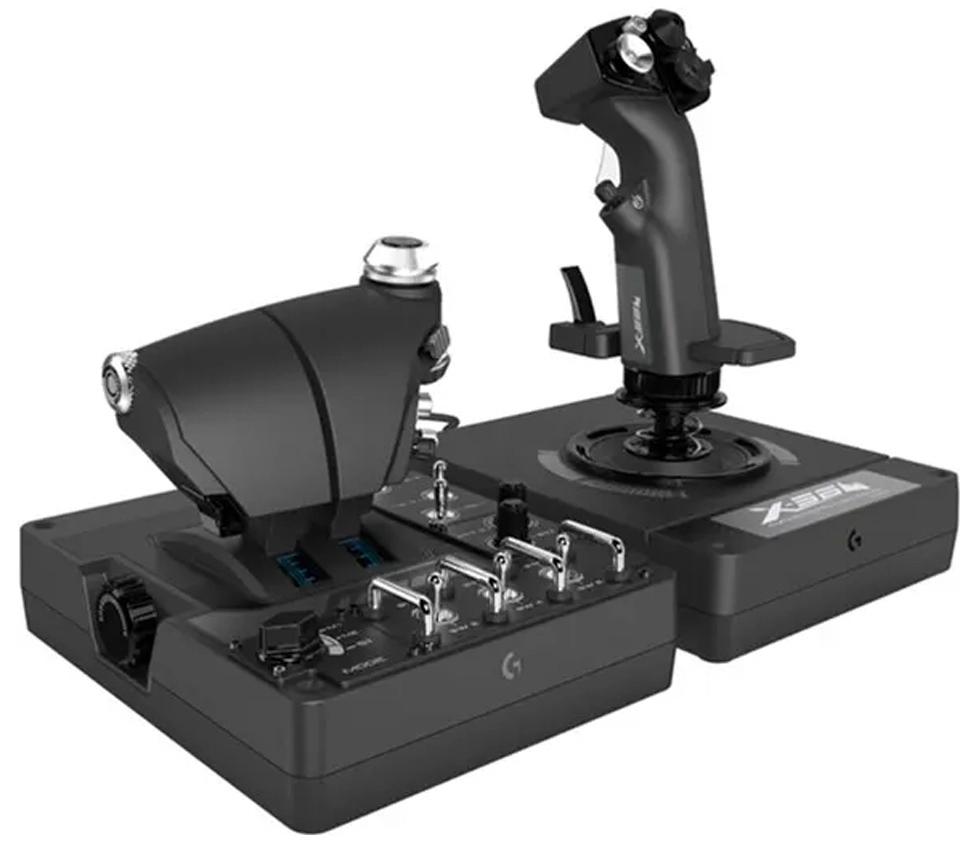 Joistik Logitech G X56 (L945-00005) photo 1 Joistik Logitech G X56 (L945-00005) photo 1