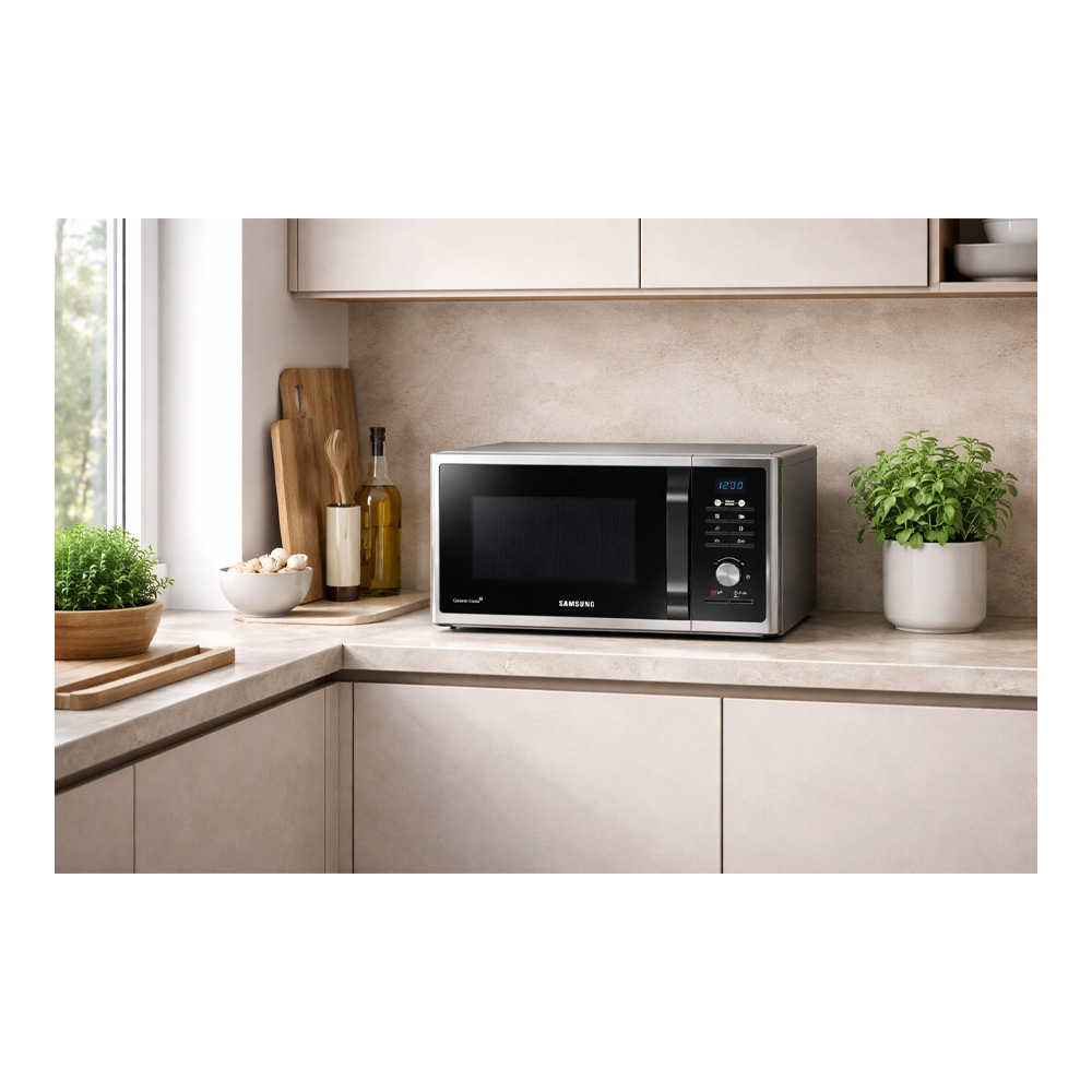 Микроволновая печь Samsung MG23F301TAS/OL 800 Вт / 23 л / Серебристый photo 8