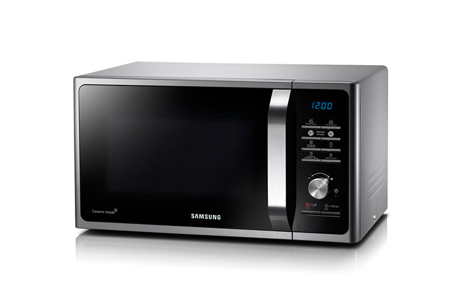 Cuptor cu microunde Samsung MG23F302TAS/BW 800 W / 23 l / Argintiu photo 5