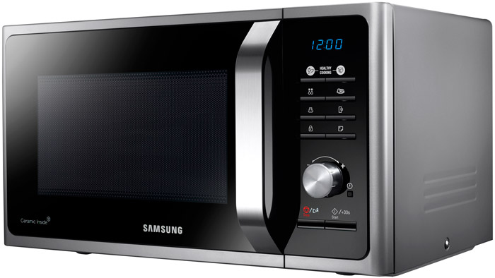 Cuptor cu microunde Samsung MG23F302TAS/BW 800 W / 23 l / Argintiu photo 7