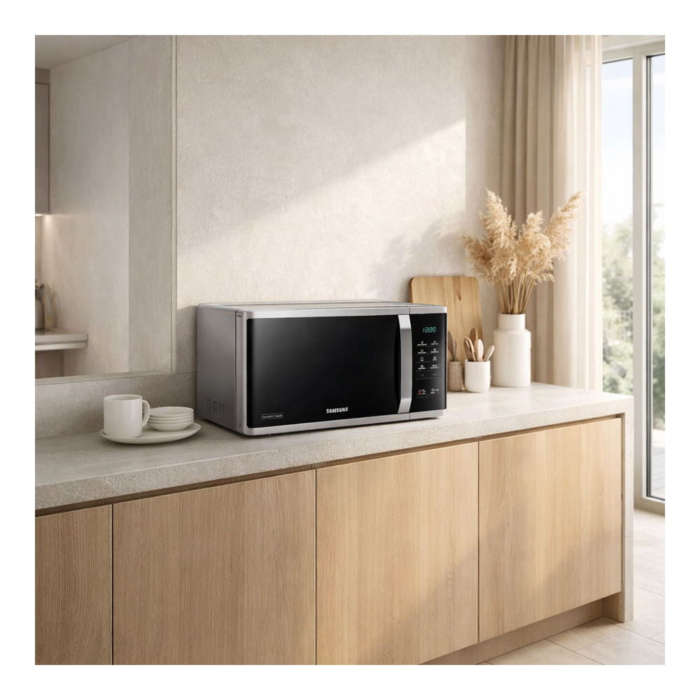 Cuptor cu microunde Samsung MG23K3523AS 800 W / 23 l / Gri photo 9