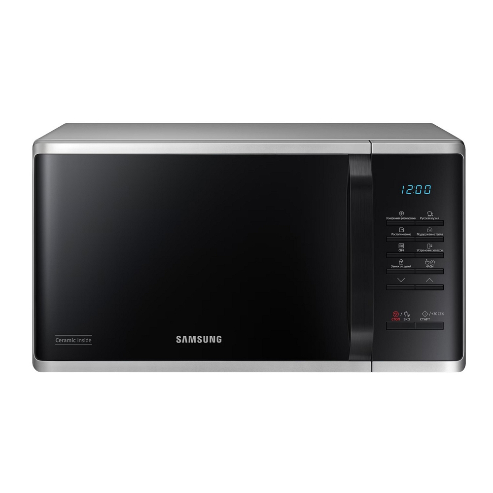 Микроволновая печь Samsung MS23K3513AS 1150 Вт / 23 л / Серебристый photo 1