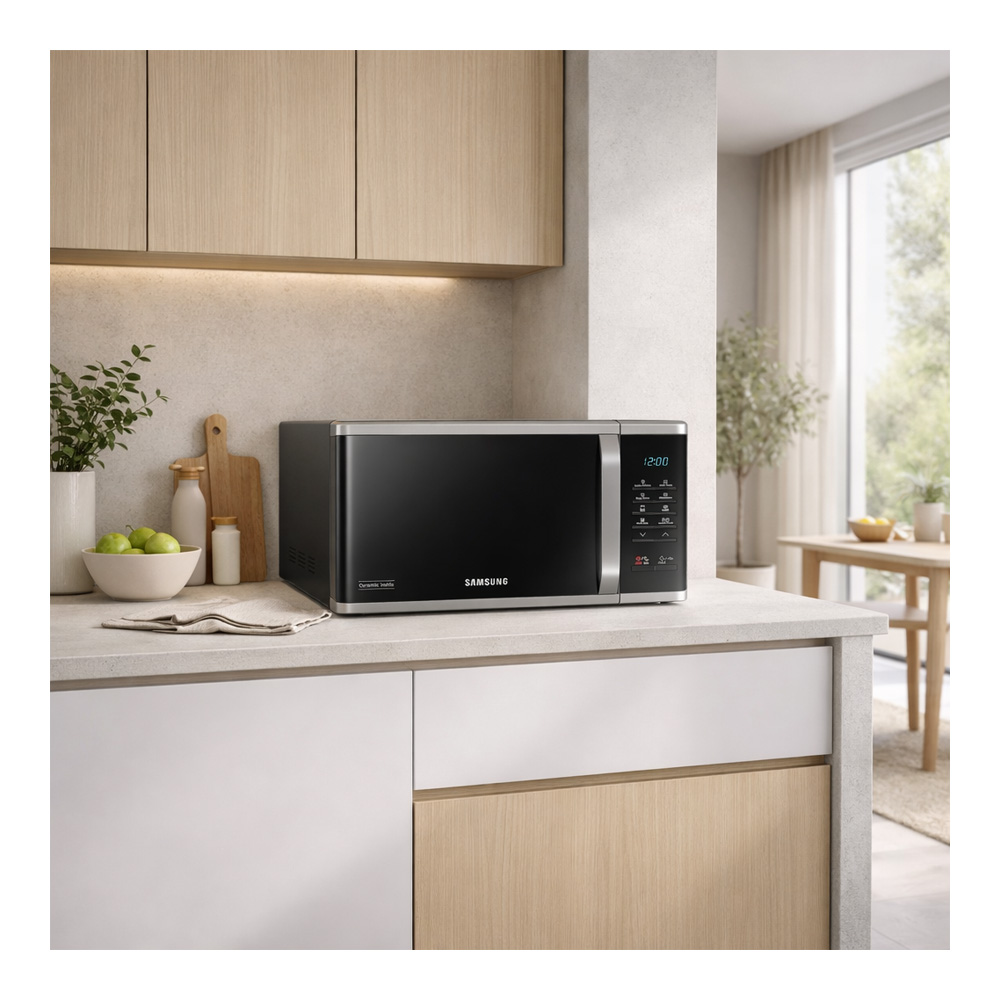 Микроволновая печь Samsung MS23K3523AS 800 Вт / 23 л / Серый photo 5