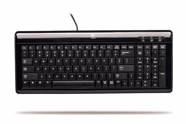 Клавиатура проводная  Logitech Ultra-Flat Keyboard 