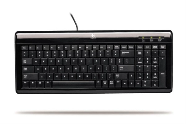 Tastatura cu fir Logitech Ultra-Flat Keyboard