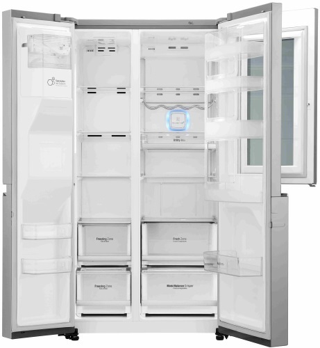Frigider Side-by-Side LG GCX247CAAV / 601 l / 179 cm / A++  photo 2