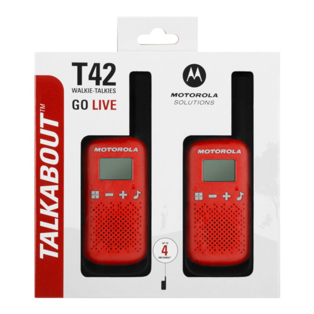Радио Motorola TALKABOUT T42 RED photo 