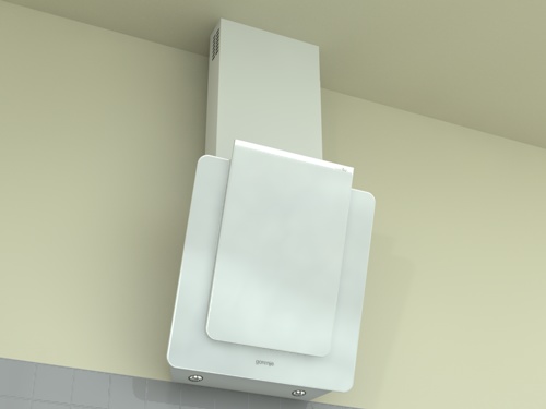 Вытяжка Gorenje DKG552ORAW / Наклонная / До 18 кв.м / Белый photo 2