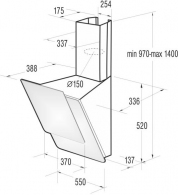 Вытяжка наклонная Gorenje DKG552ORAW thumbnav 6