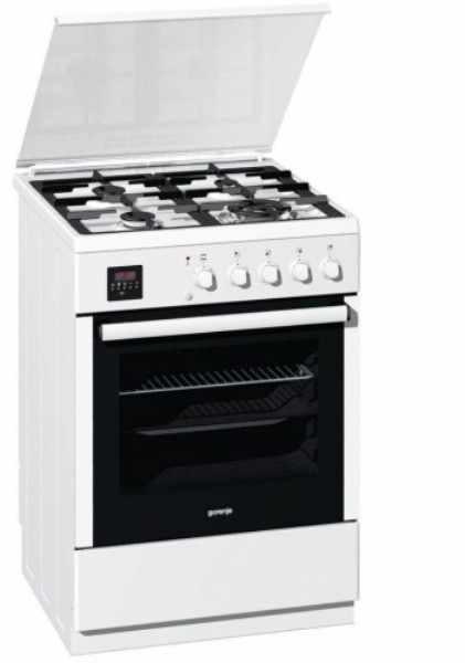 Plita de gaz Gorenje G63393AW / 4 arzatoare / 60 cm / Alb photo 1