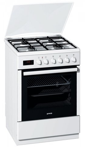 Plita de gaz Gorenje K65320AW / 4 arzatoare / 60 cm / Alb photo 1